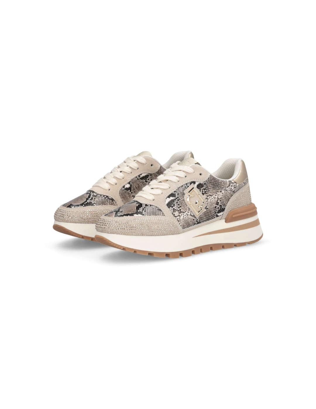 Deportivo mujer Liu-Jo Amazing 25 Stras beige