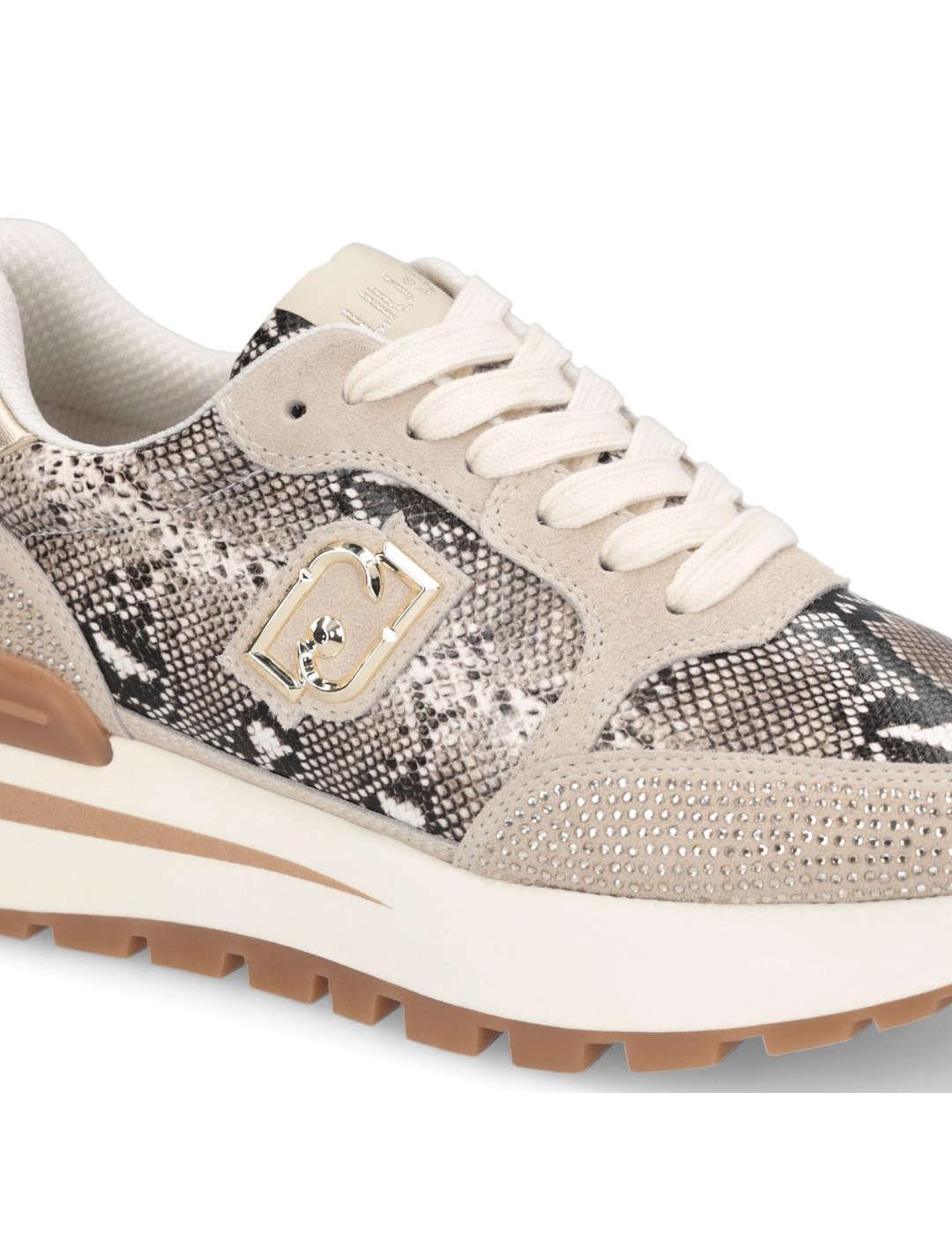 Deportivo mujer Liu-Jo Amazing 25 Stras beige