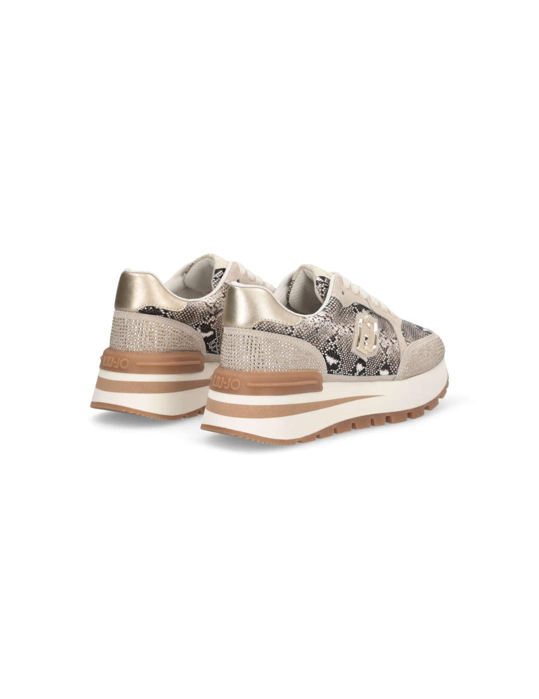 Deportivo mujer Liu-Jo Amazing 25 Stras beige