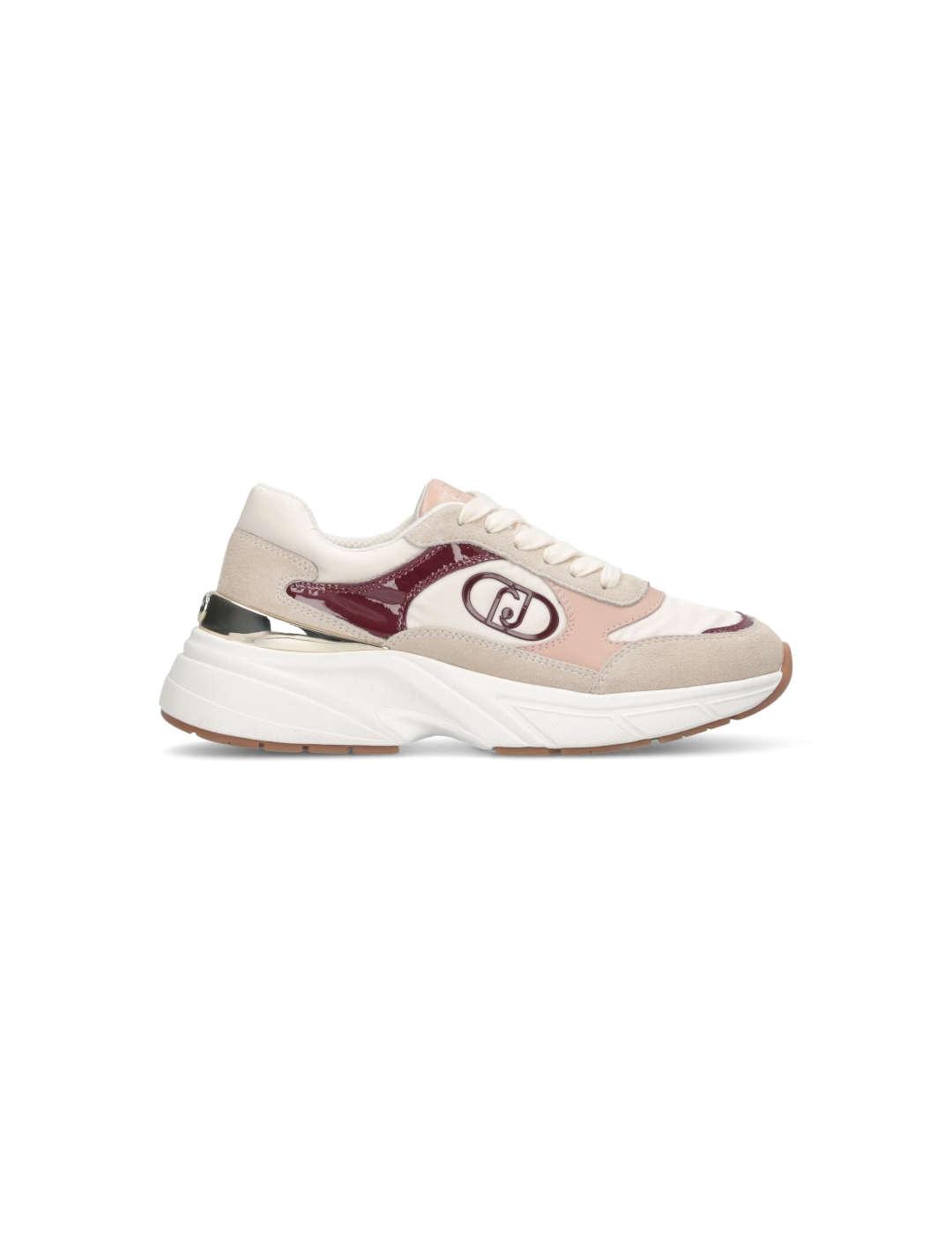 Deportivo mujer Liu-Jo lj 01 beige/rosa