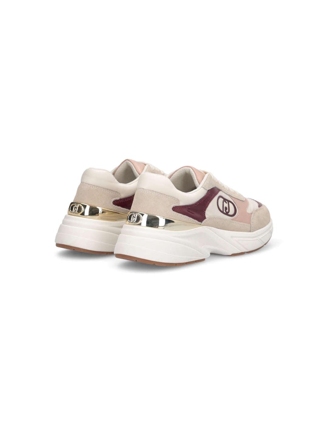 Deportivo mujer Liu-Jo lj 01 beige/rosa