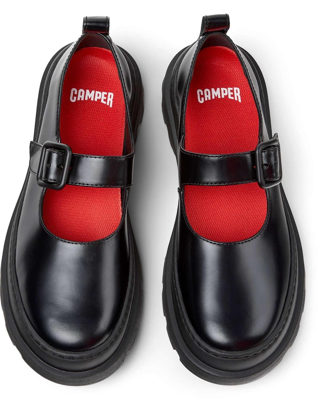 Zapato mujer Camper Brutus  Mary Jane negro