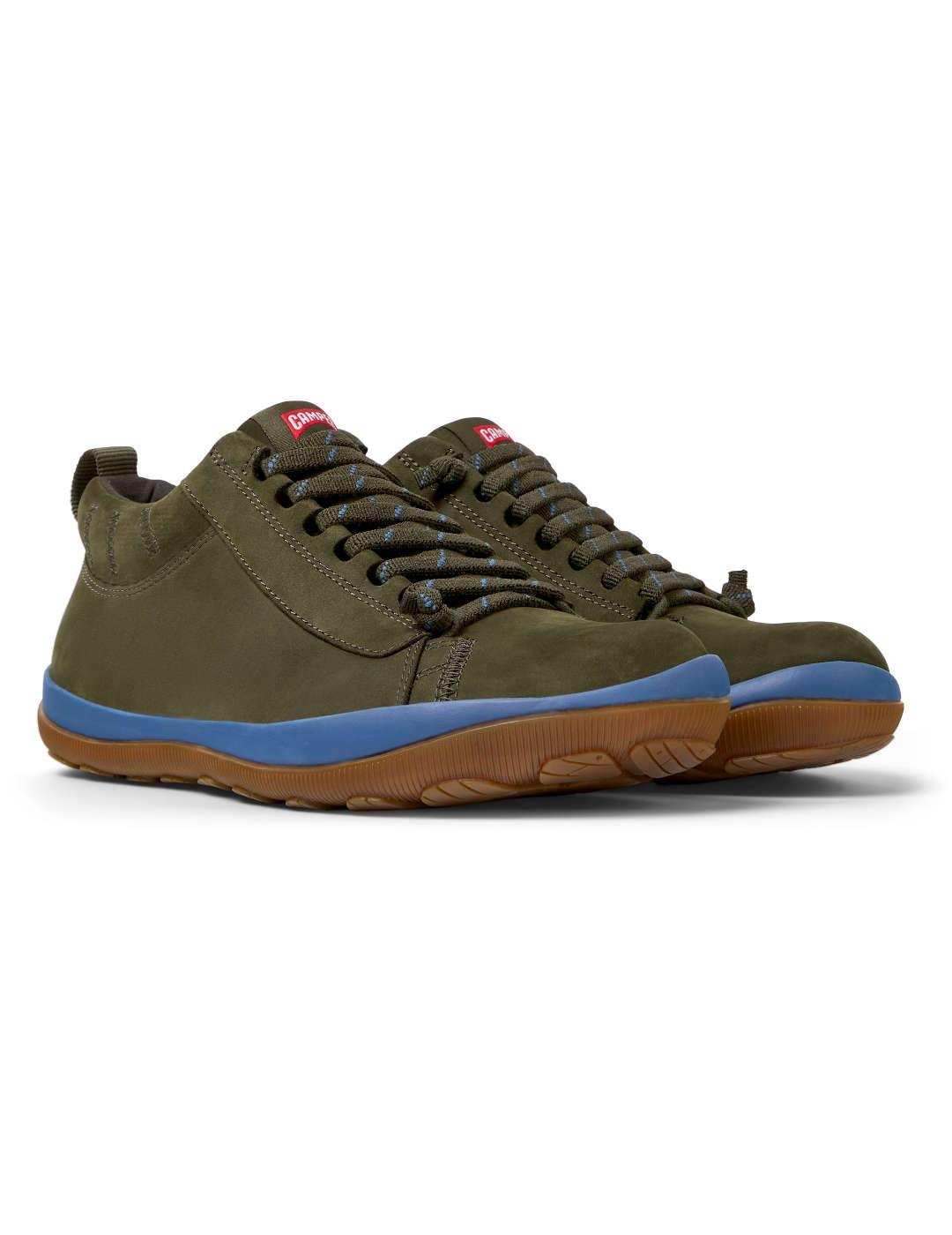 Botín hombre Camper Peu Pista Gore-Tex verde