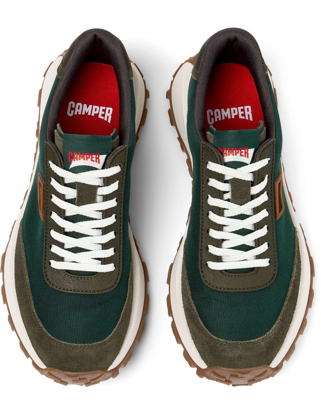 Deportivo hombre Campe Drift Trail verde