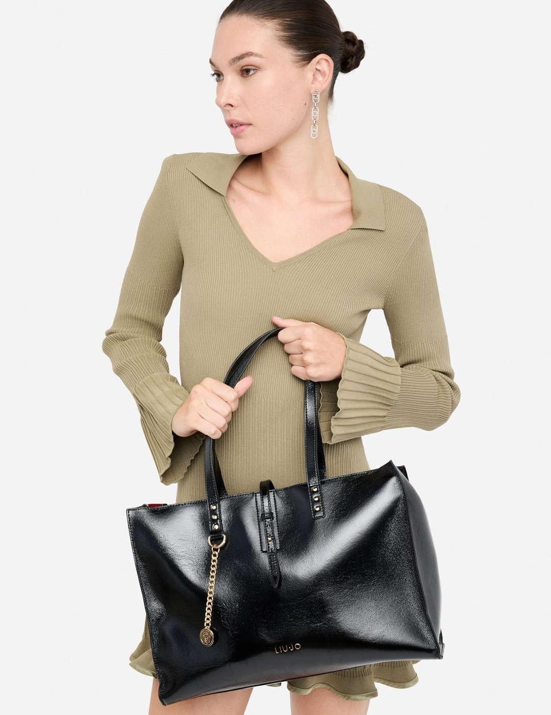Bolso de hombro mujer Liu-Jo Tote negro