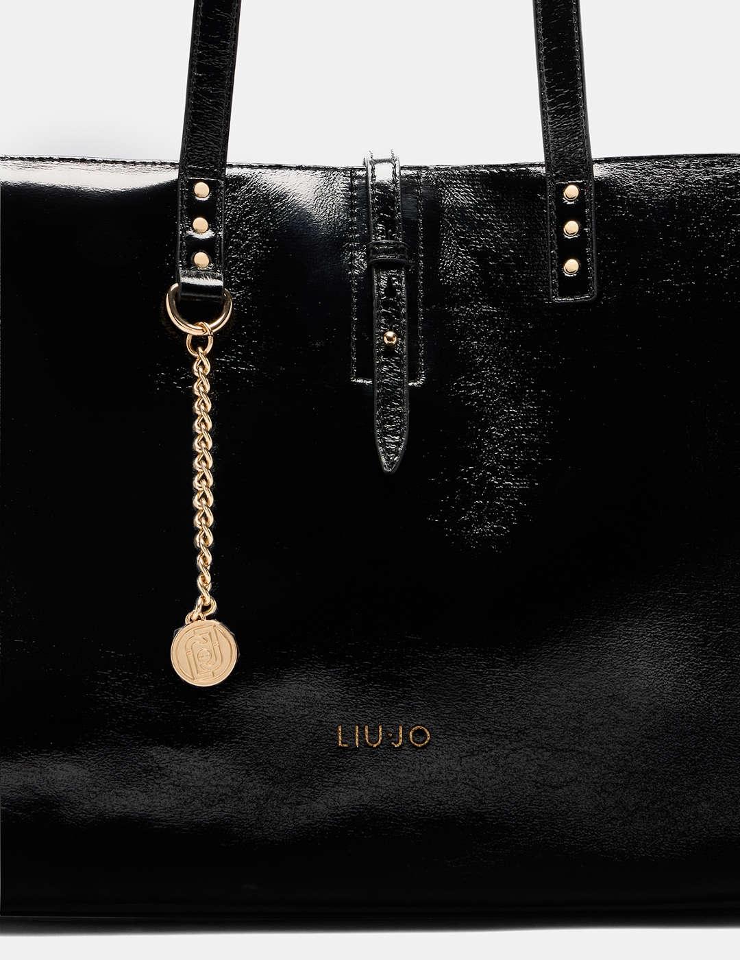 Bolso de hombro mujer Liu-Jo Tote negro