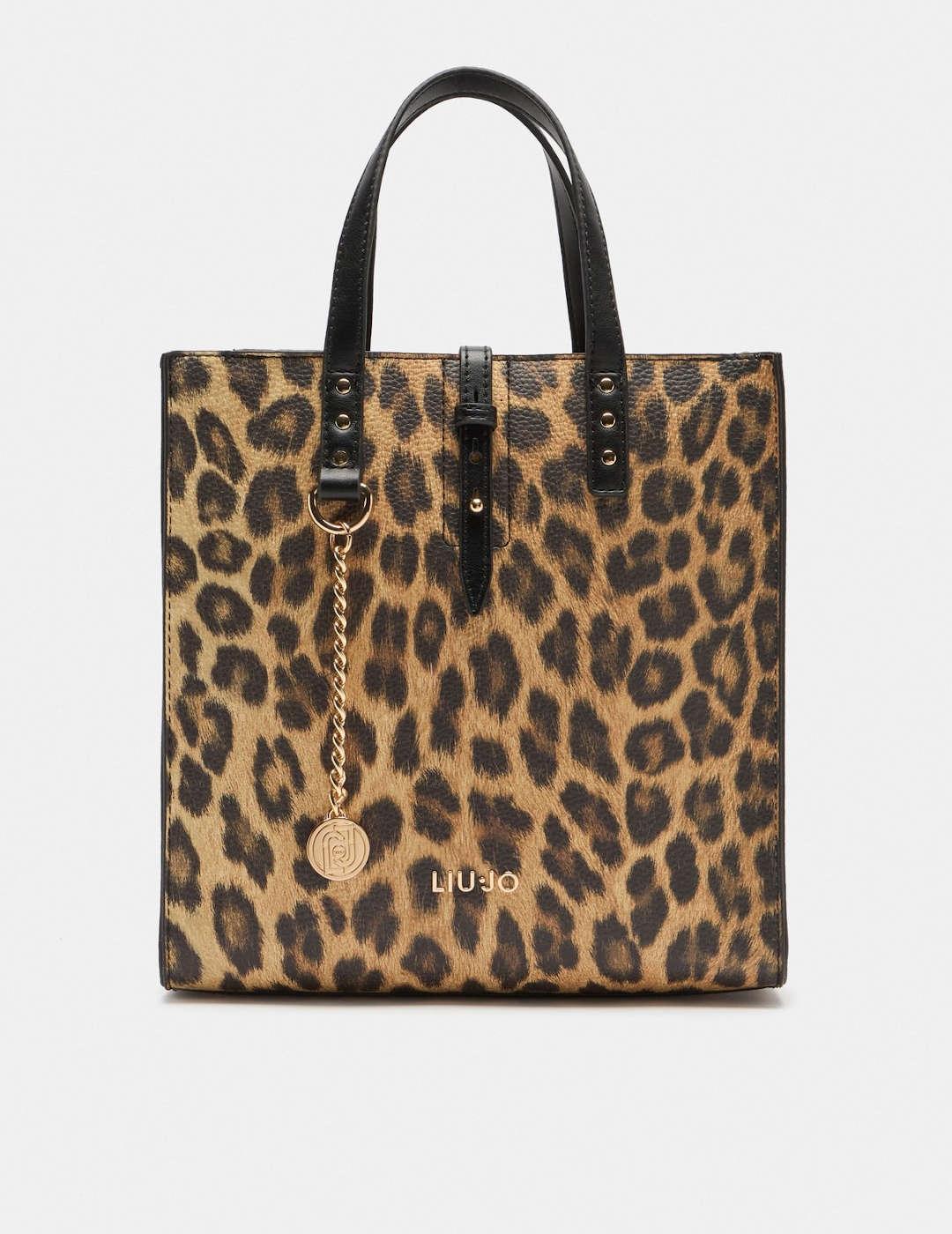 Bolso de mano pequeño mujer Liu-Jo Tote tostado