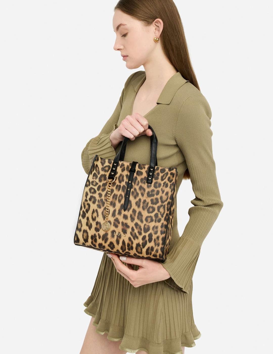 Bolso de mano pequeño mujer Liu-Jo Tote tostado