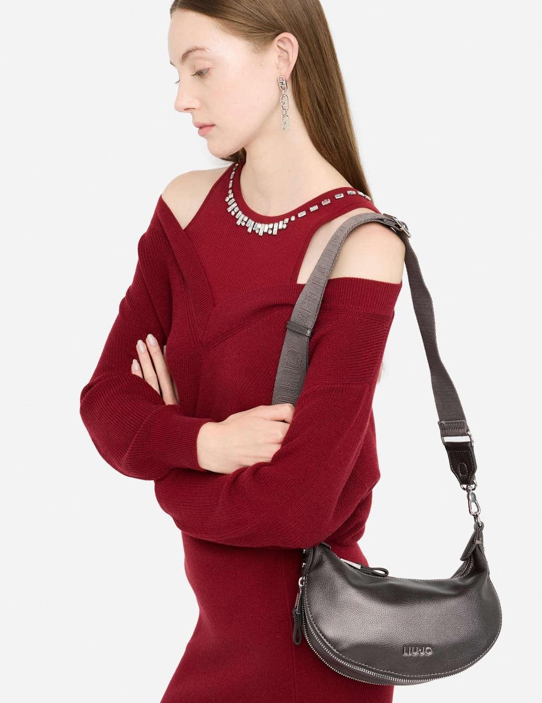 Bolso de hombro pequeño mujer Liu-Jo Hobo negro