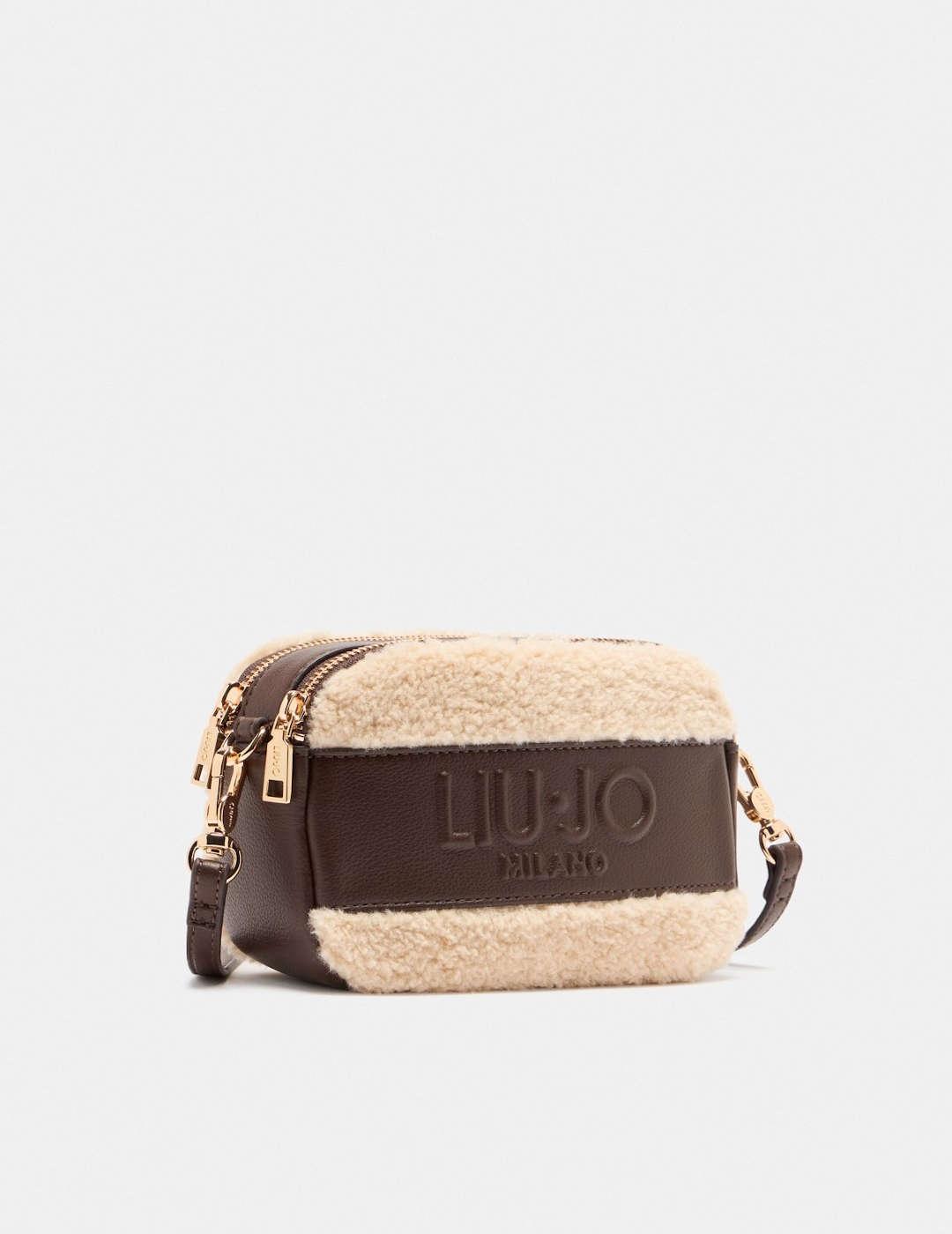 Bandolera pequeña Liu-Jo Camera Peluche marrón