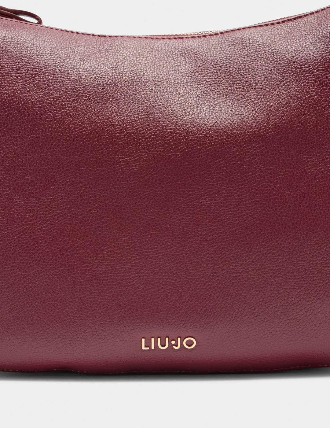 Bolso de hombro grande mujer Liu-Jo Hobo burdeos