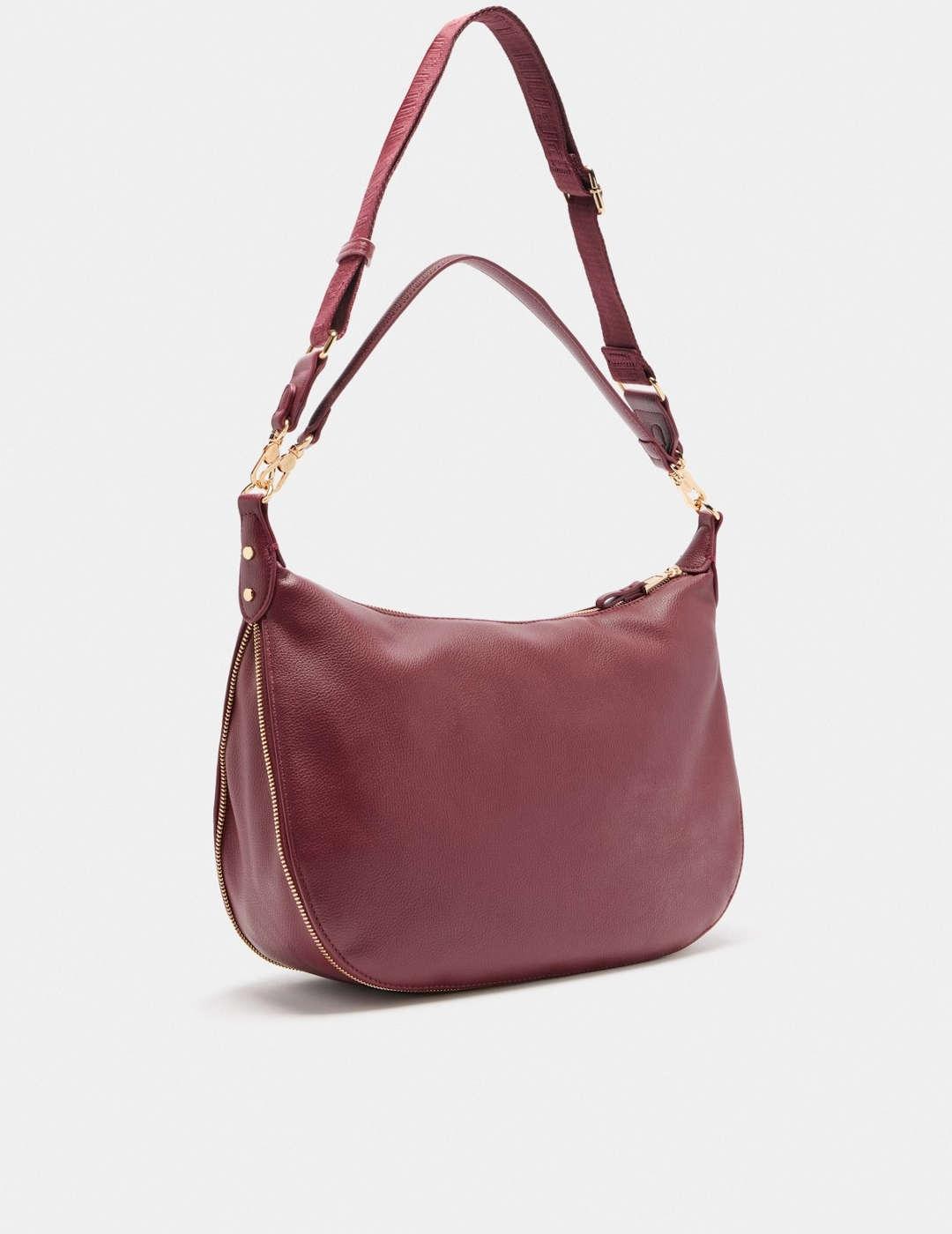 Bolso de hombro grande mujer Liu-Jo Hobo burdeos