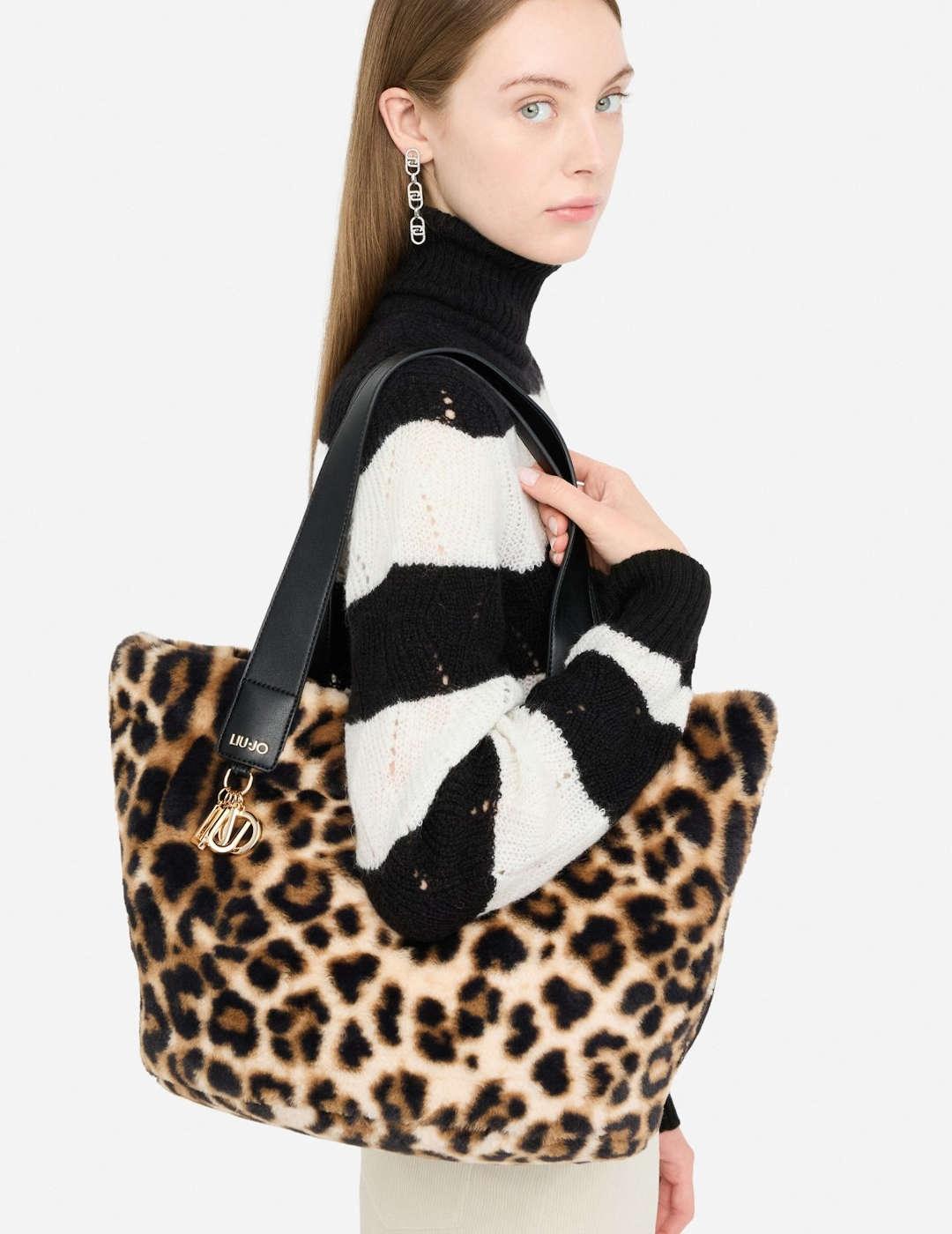 Bolso grande mujer Liu-Jo Hobo pelo moteado