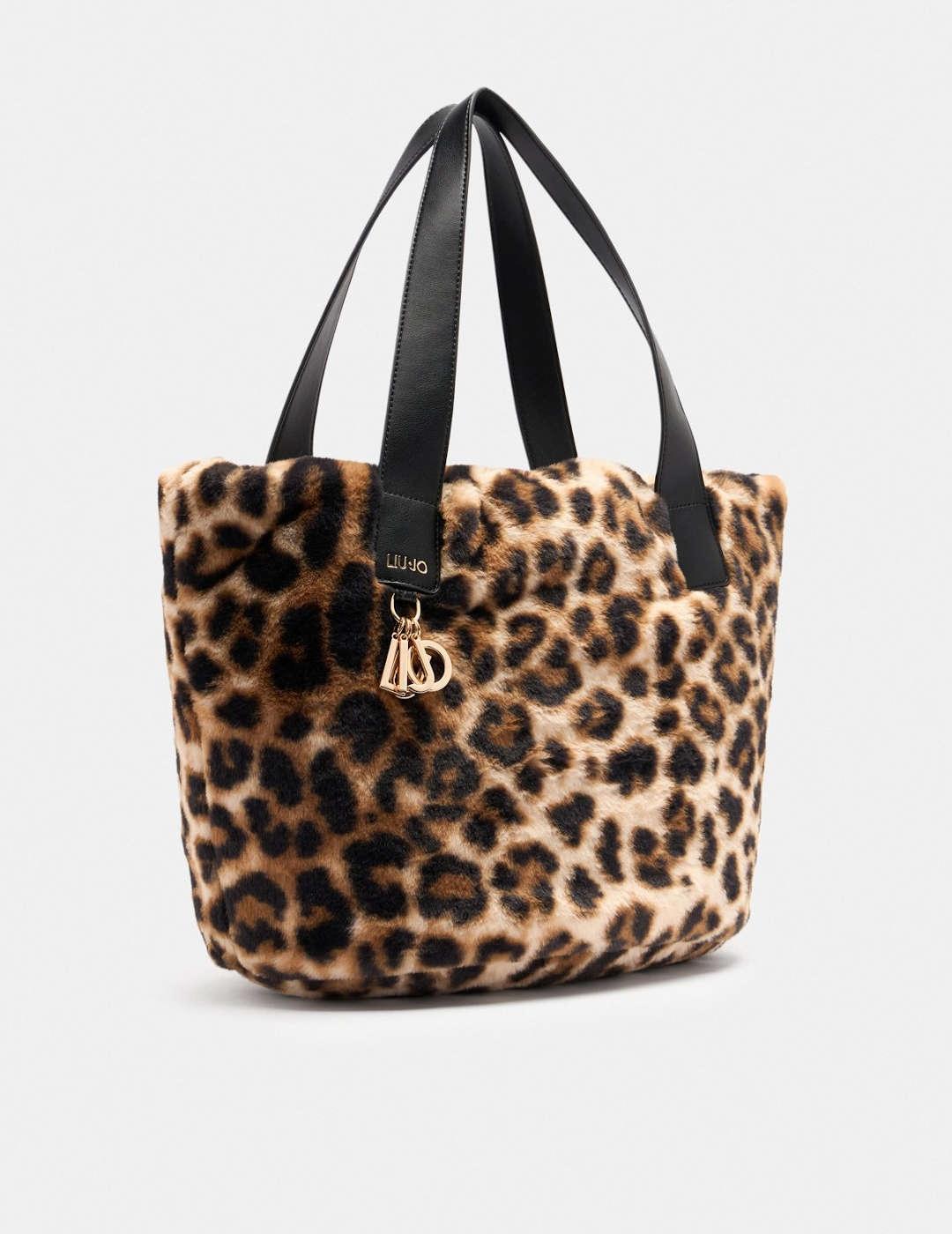 Bolso grande mujer Liu-Jo Hobo pelo moteado