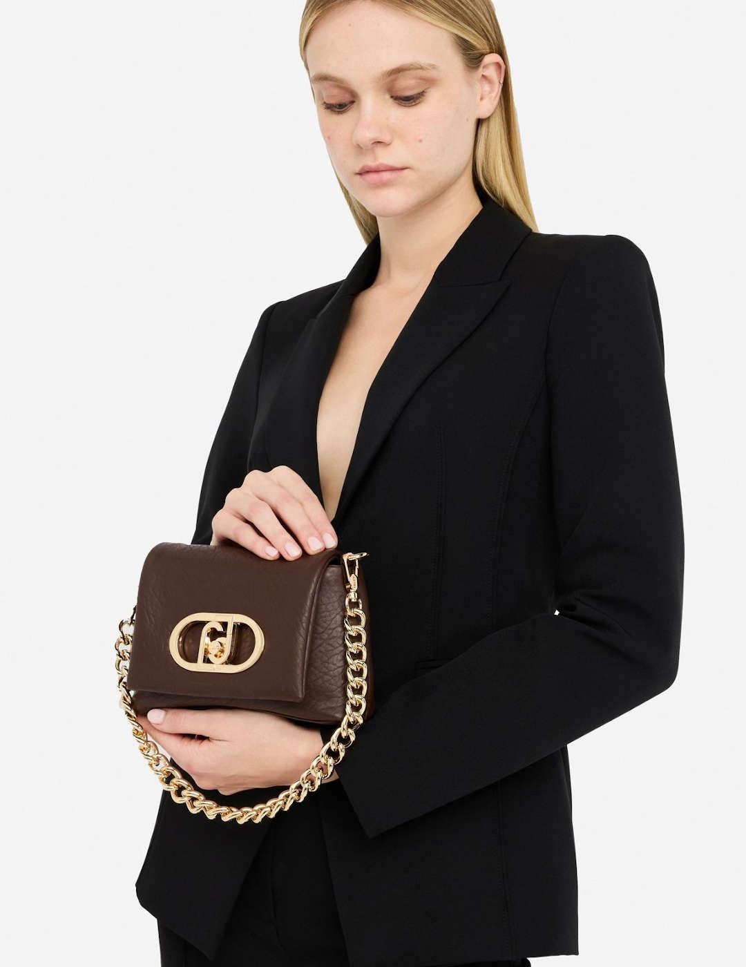 Bolso pequeño mujer Liu-Jo La Puffy marrón