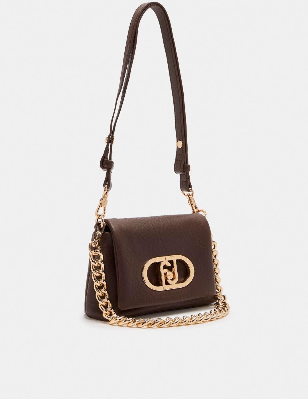 Bolso pequeño mujer Liu-Jo La Puffy marrón