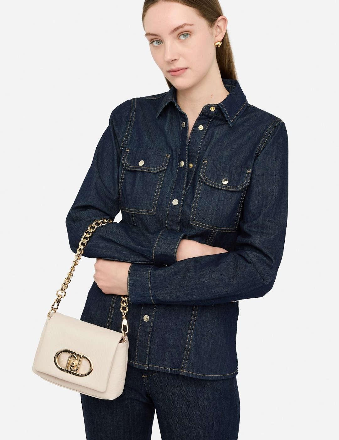 Bolso pequeño mujer Liu-Jo La Puffy taupe