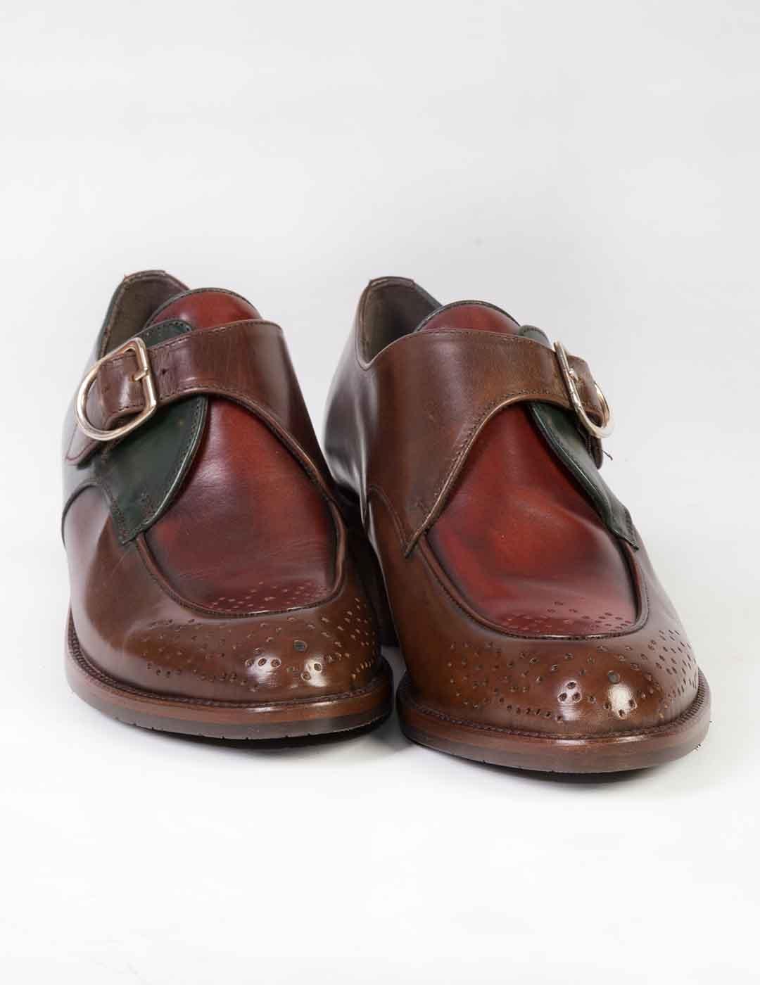 Zapato hebilla mujer Pertini multicolor