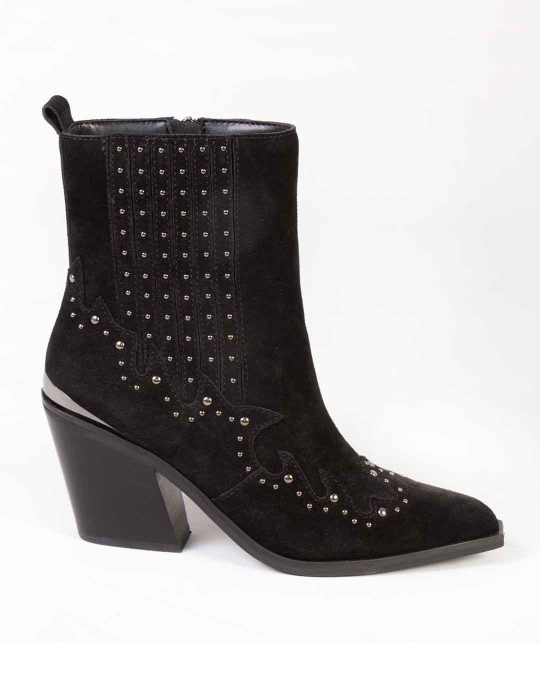 Botín mujer Alma en Pena Tachas negro
