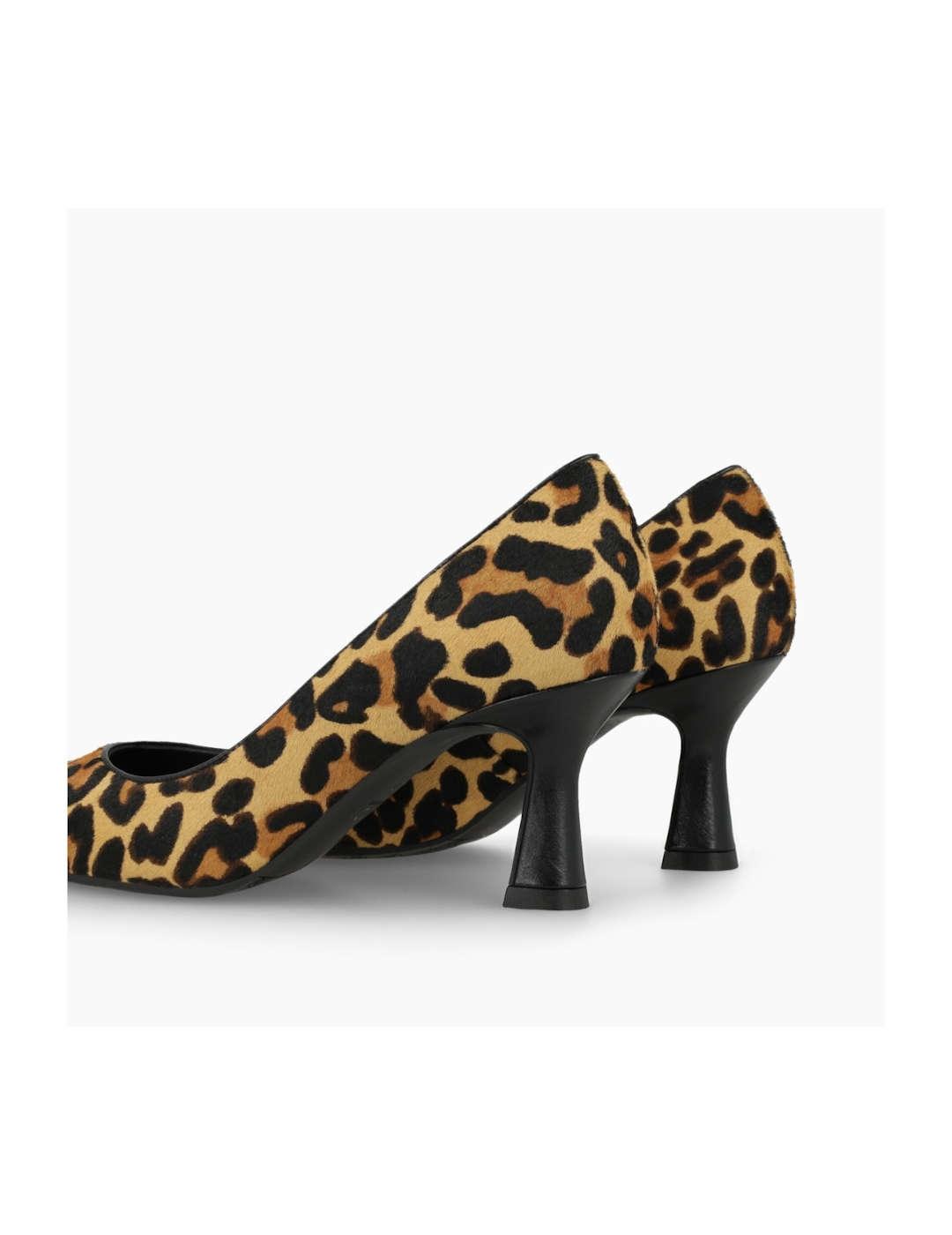 Zapato de salon mujer Lodi Leopardo marrón