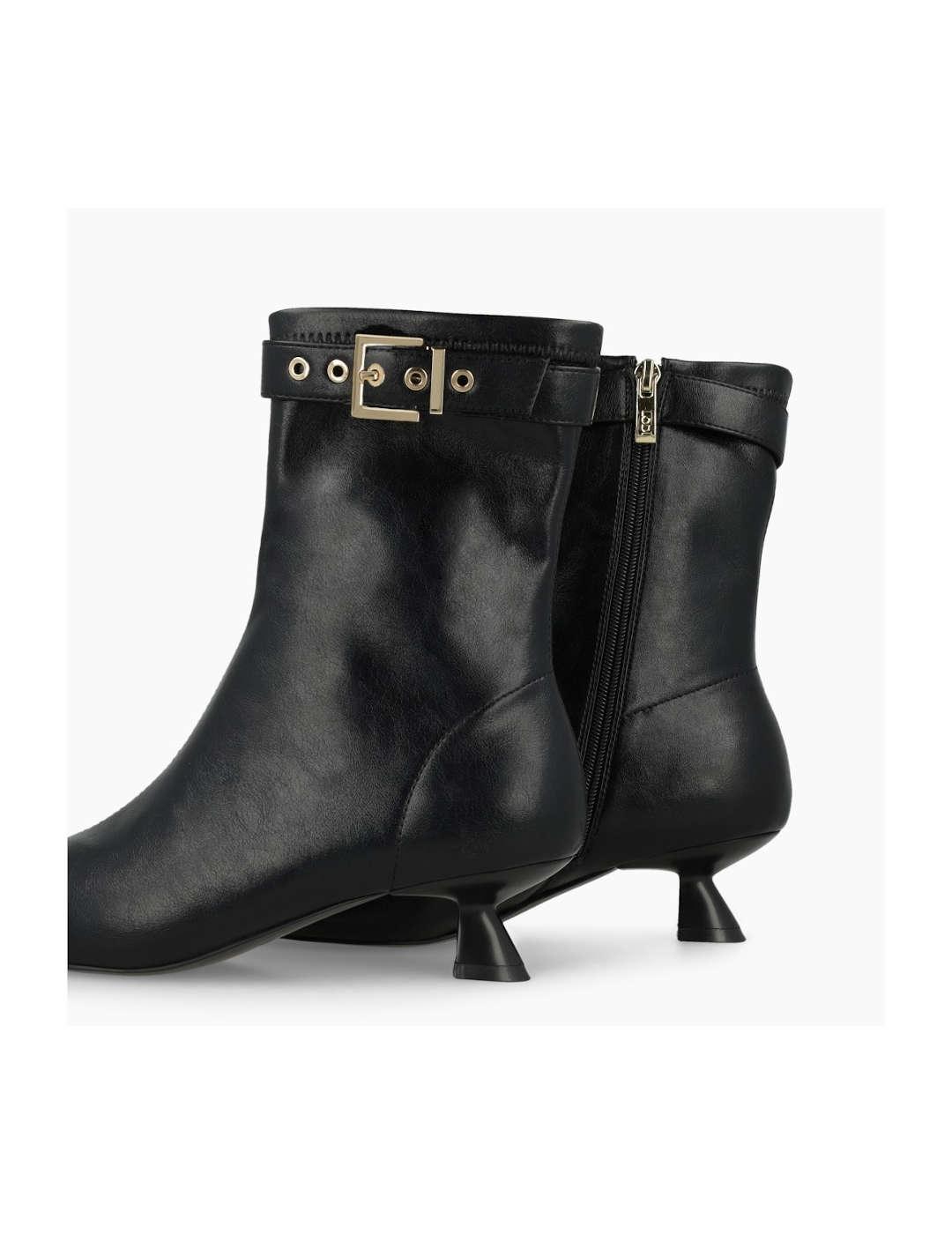 Botín mujer Lodi napa elástica negro