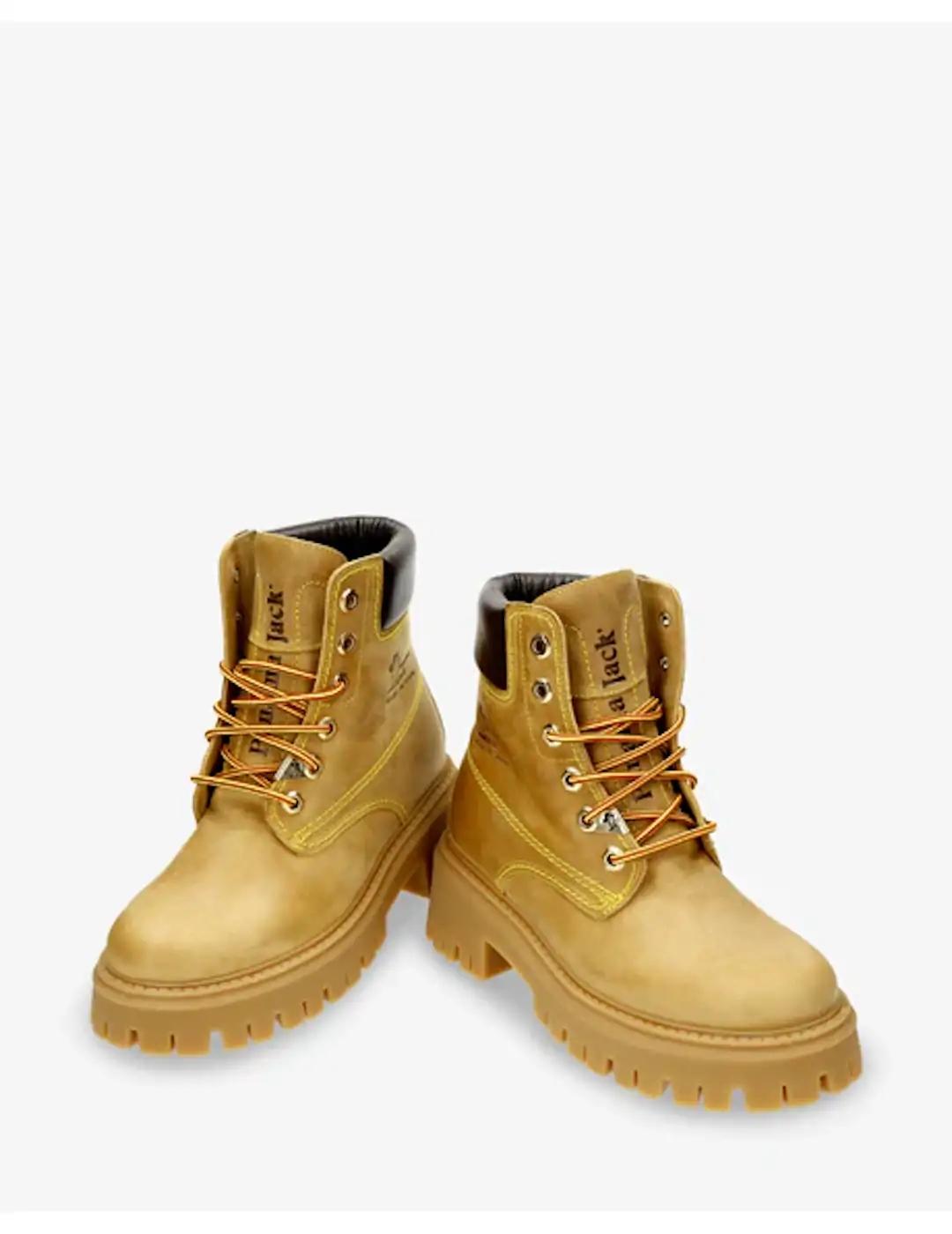 Bota mujer Waterproof Panama Jack Cleo mostaza
