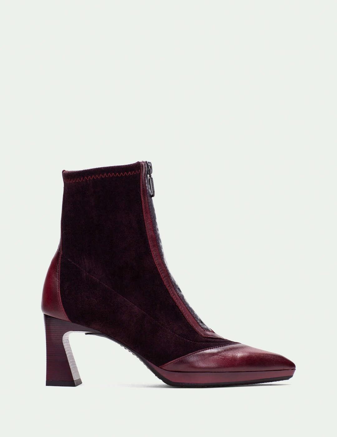 Botín mujer Hispanitas burdeos