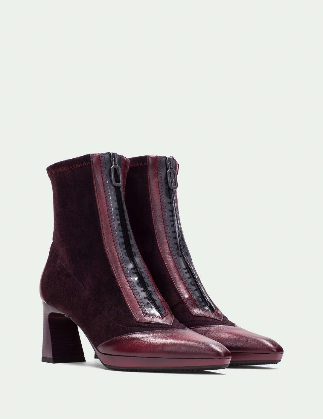 Botín mujer Hispanitas burdeos