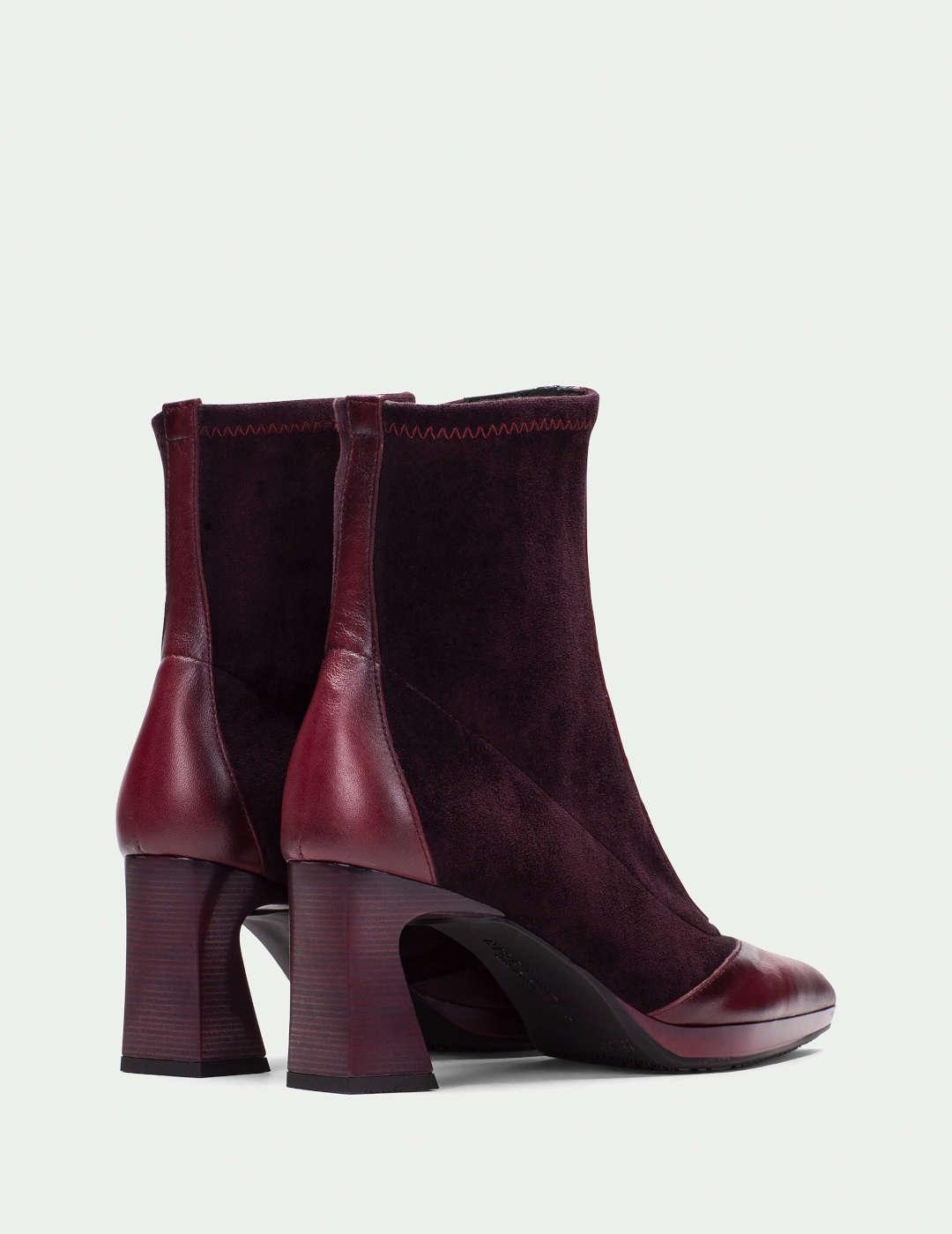 Botín mujer Hispanitas burdeos