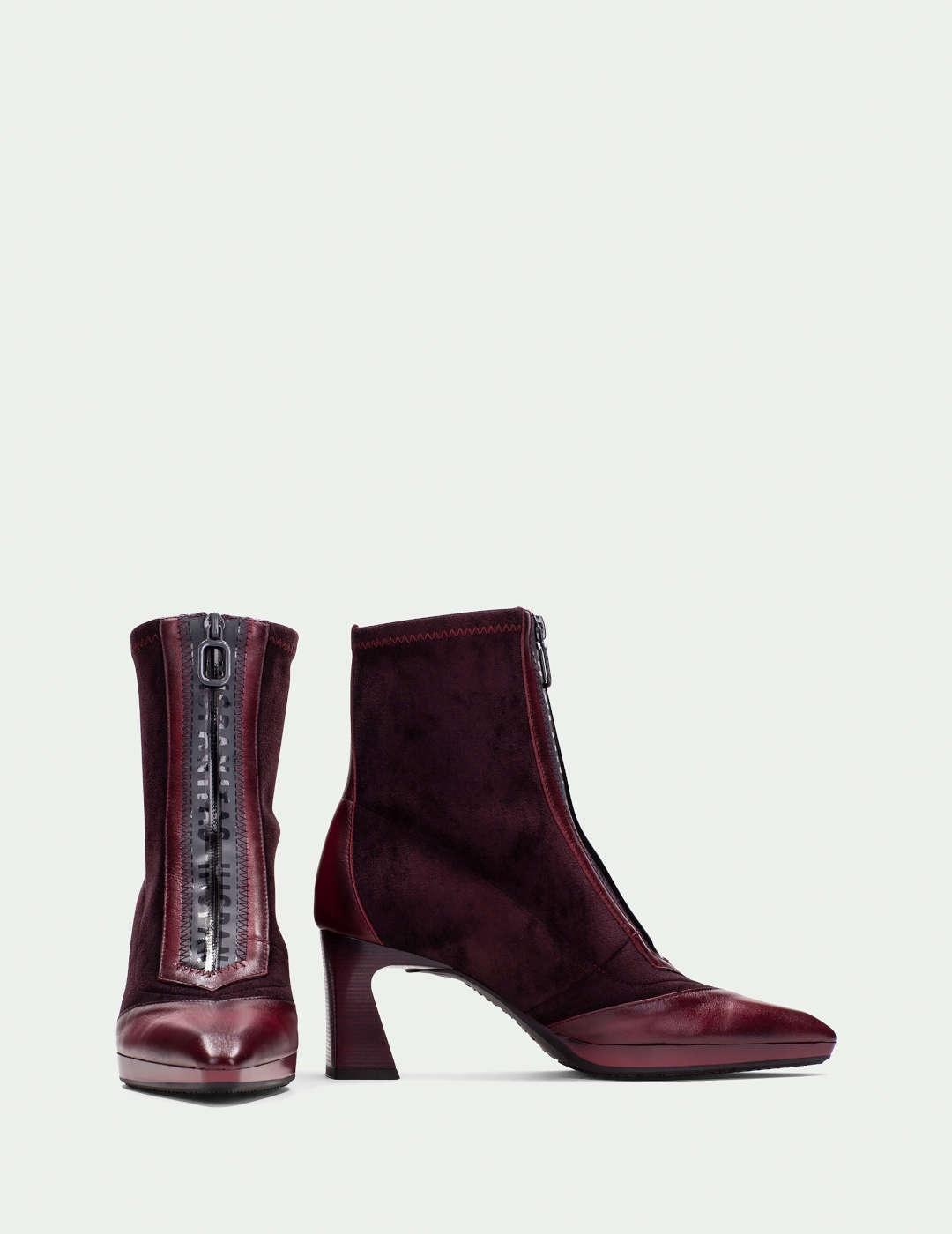 Botín mujer Hispanitas burdeos