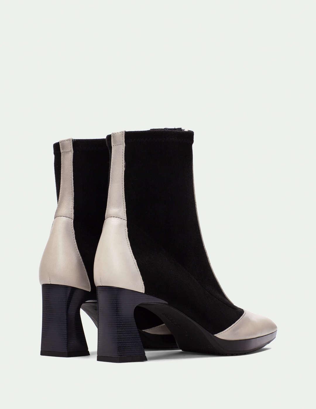 Botín mujer Hispanitas negro/blanco