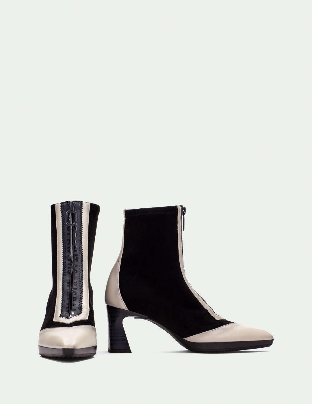 Botín mujer Hispanitas negro/blanco