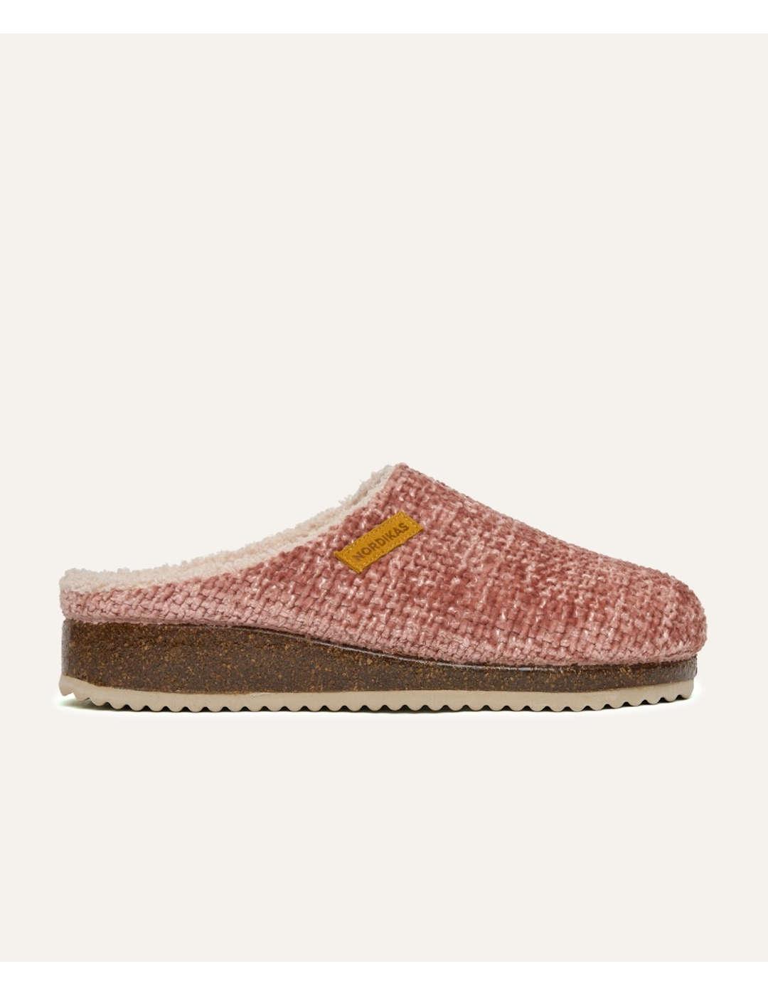 Zapatilla de casa mujer Nordikas Islandia nude