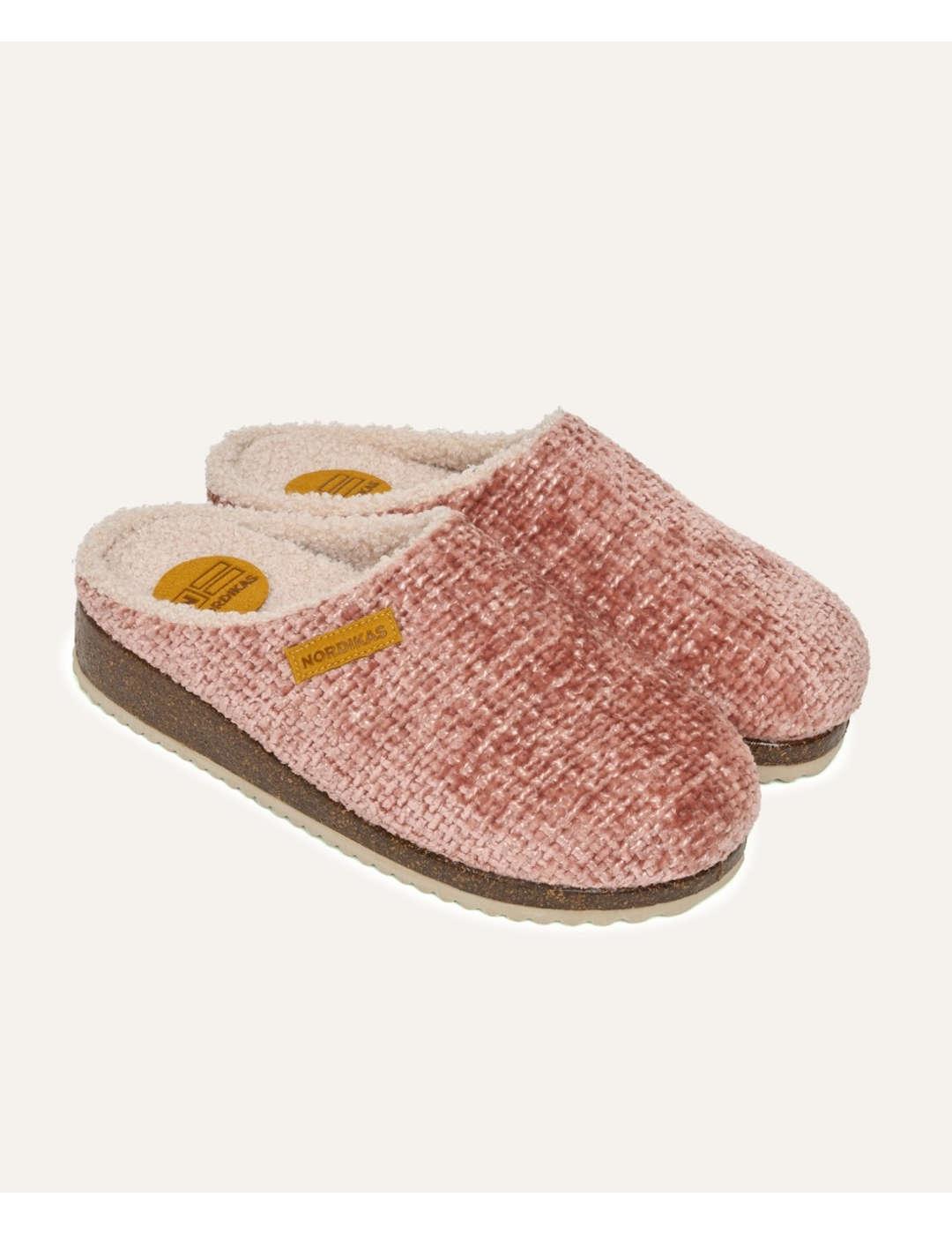 Zapatilla de casa mujer Nordikas Islandia nude
