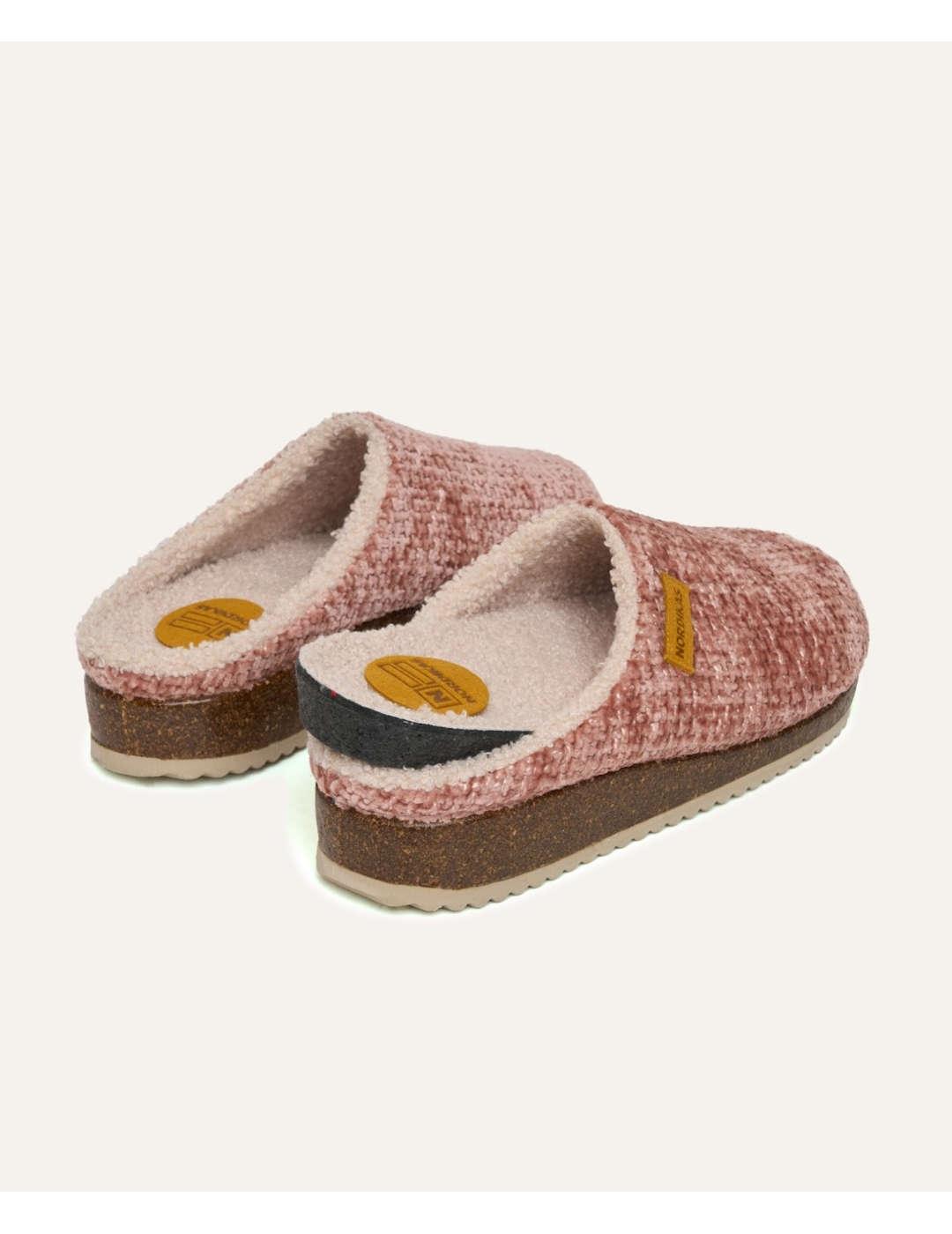 Zapatilla de casa mujer Nordikas Islandia nude