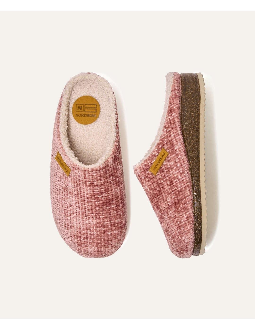 Zapatilla de casa mujer Nordikas Islandia nude