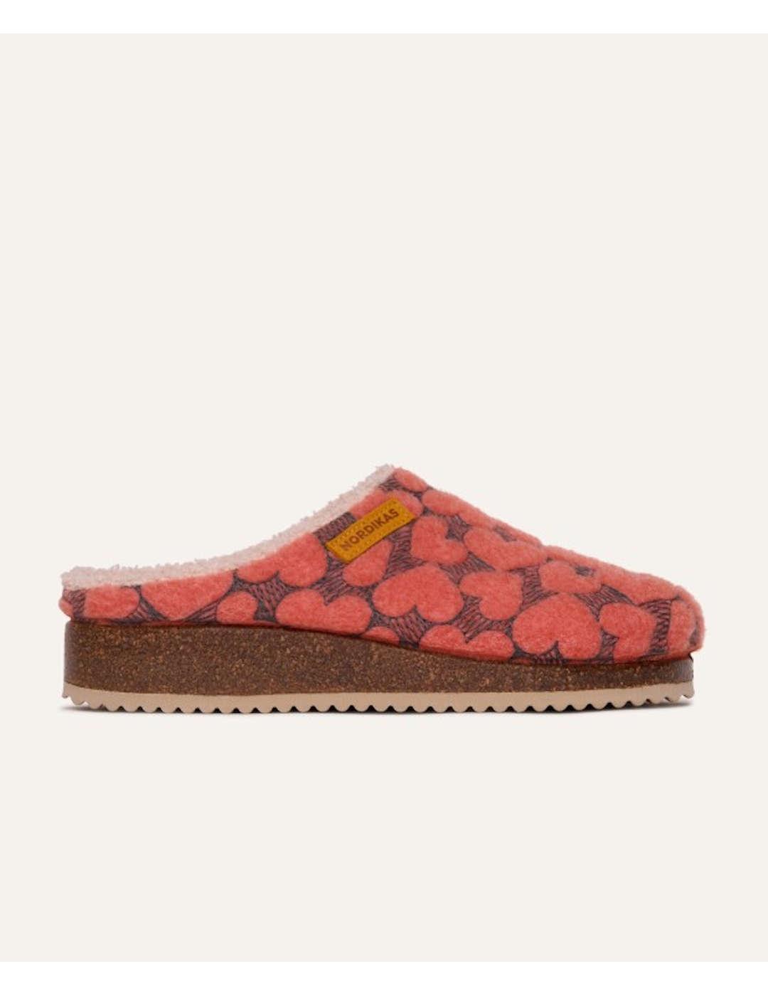 Zapatilla de casa mujer Nordikas cupido coral
