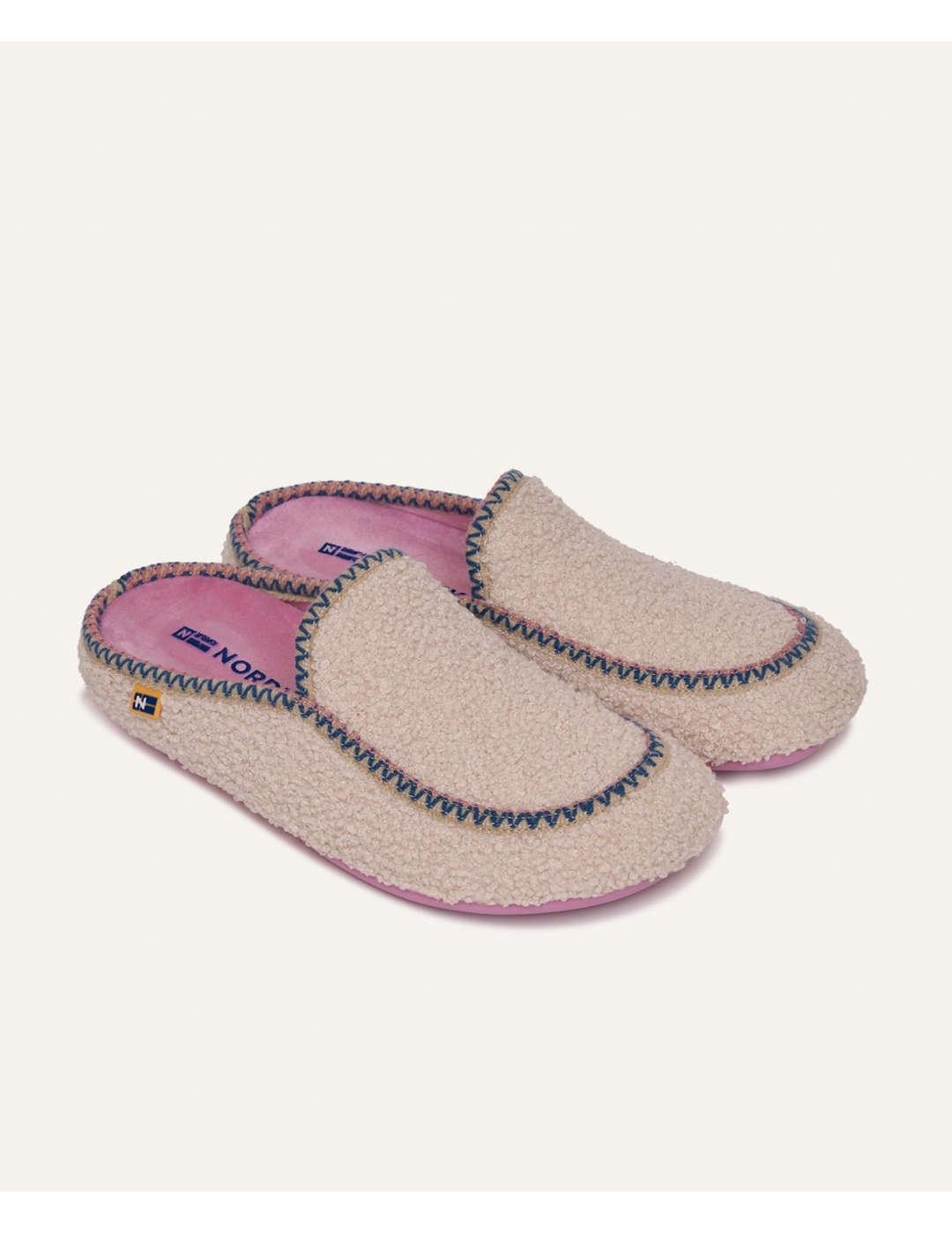 Zapatilla de casa mujer Nordikas dolly arena