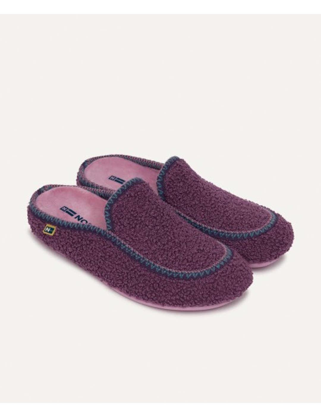 Zapatilla de casa mujer Nordikas dolly morado