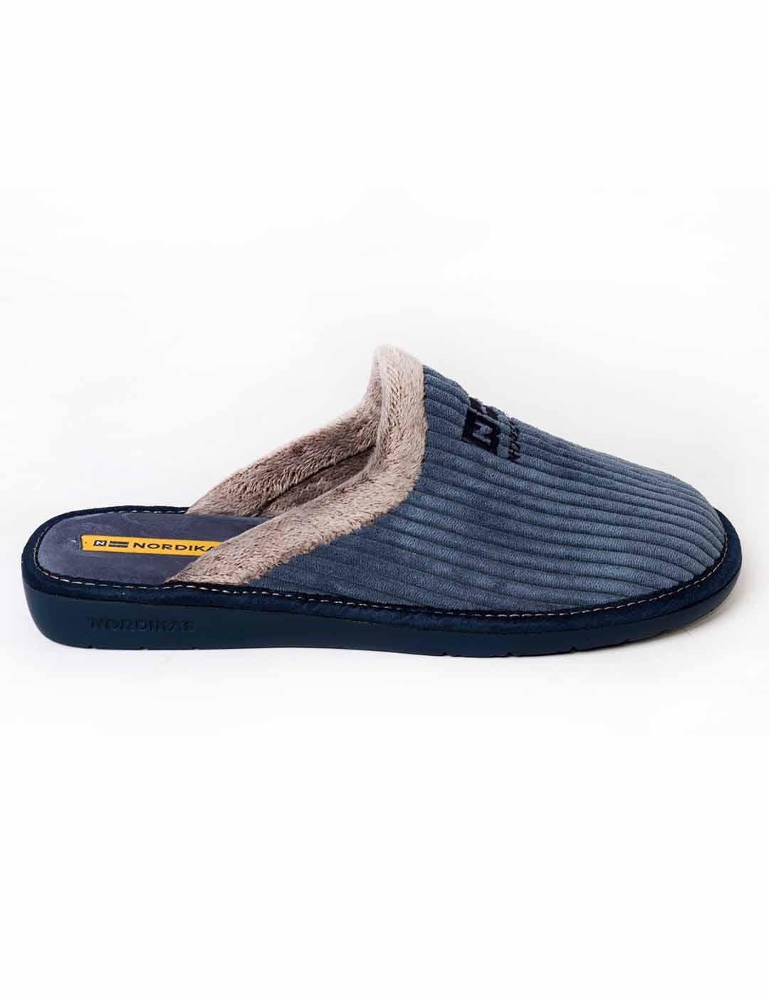 Zapatilla de casa hombre Nordikas scotland jeans