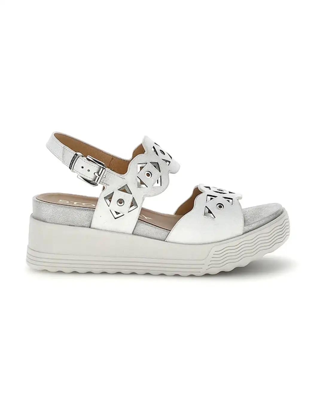 Sandalia mujer Stonefly Parky 37 laser blanco